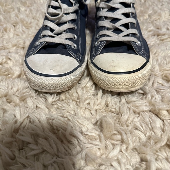 Converse All Star Chuck Taylor Sneakers. Men’s Sz 10 Navy/Blk/Egret - Picture 9 of 10